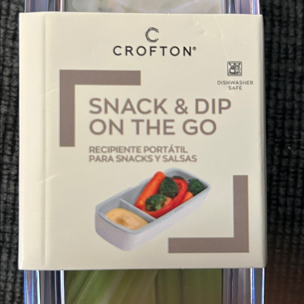 Crofton Blue Snack & Dip Container - Picture 4 of 4